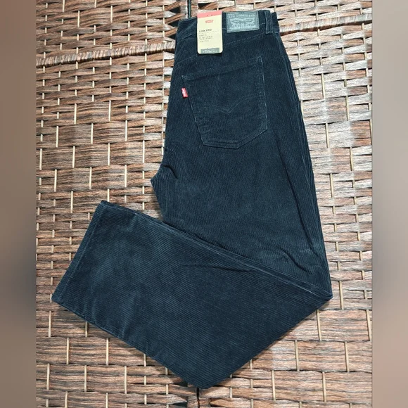 Levi's Black Corduroy Men's Pants - Picture 3 of 3